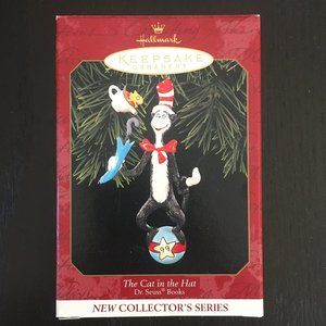 Hallmark Cat in the Hat Dr. Seuss Ornament
